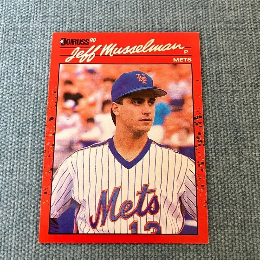 1990 Donruss New York Mets Baseball Card Trading Card